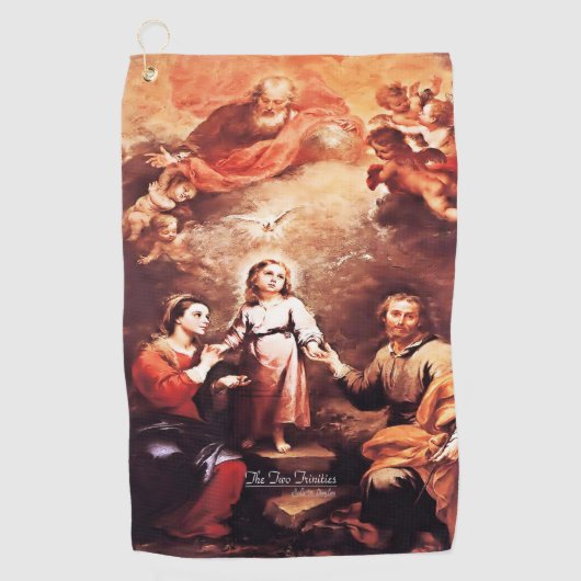 二兆分 ゴルフタオル (正面)