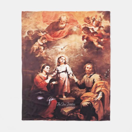 二兆分 フリースブランケット (正面)