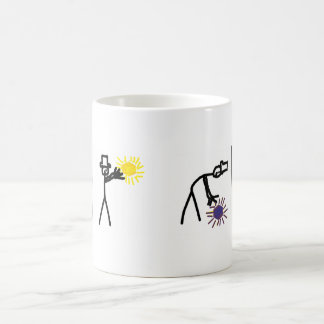 二分法のマグ コーヒーマグカップ