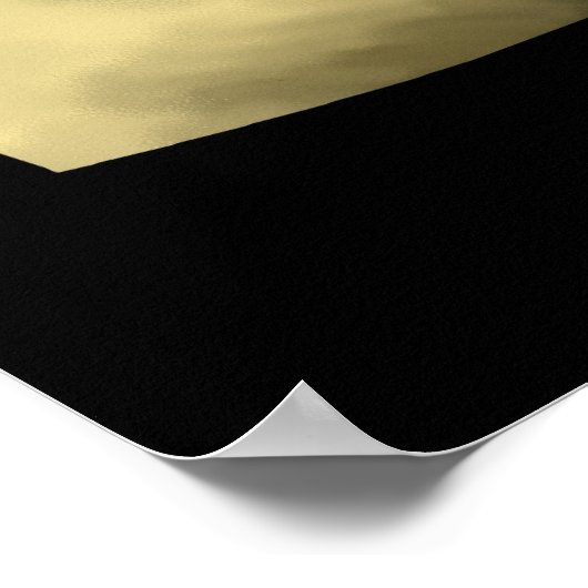 二分法プリント ポスター (角)