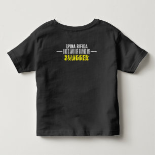 二分脊椎の認識度 トドラーTシャツ