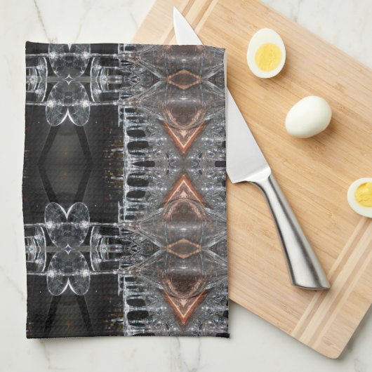 二分術 キッチンタオル (四つ折り)