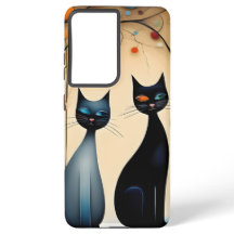 二匹のかわいい猫
