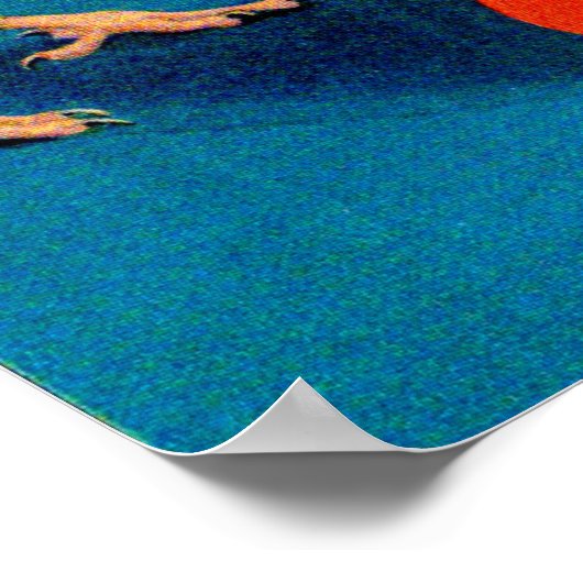 二匹のインコ ポスター (角)