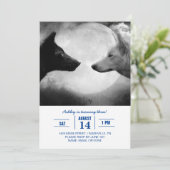 二匹のオオカミが向かい合って 招待状 (スタンド正面)