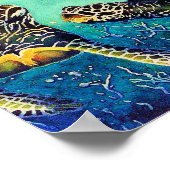 二匹のカメ ポスター (角)