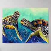 二匹のカメ ポスター (正面)