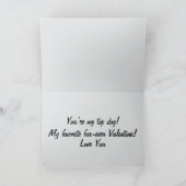 二匹のボクサー、一つの心：ヴァレンティンにぴったりな物語 シーズンカード (内部)