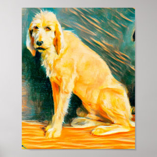 二匹の犬の勉強 ポスター