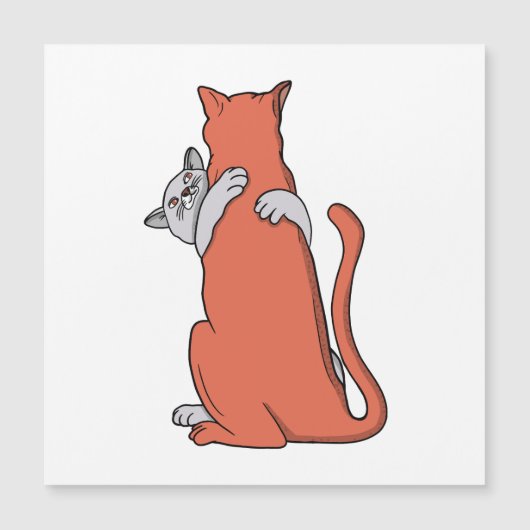 二匹の猫の友情 (正面)