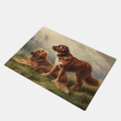 二匹の番犬 ドアマット (アングル)