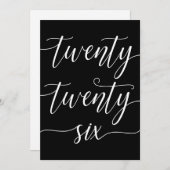 二十エレガント六年正月 シーズンカード (正面/裏面)