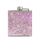 二十バラ金ゴールドグリッター&飲酒引用文 フラスク (裏面)