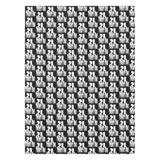 二十一歳 テーブルクロス (正面)