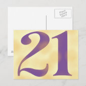 二十一 ポストカード (正面/裏面)