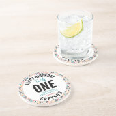 二十一 | 幾何カラフル21歳の誕生日 コースター (側面)