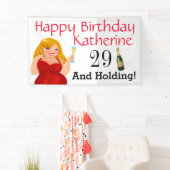 二十九アンド・ホールディング誕生日 横断幕 (インサイチュ)