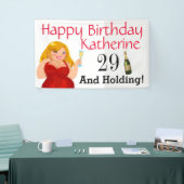 二十九アンド・ホールディング誕生日 横断幕 (トレードショー)