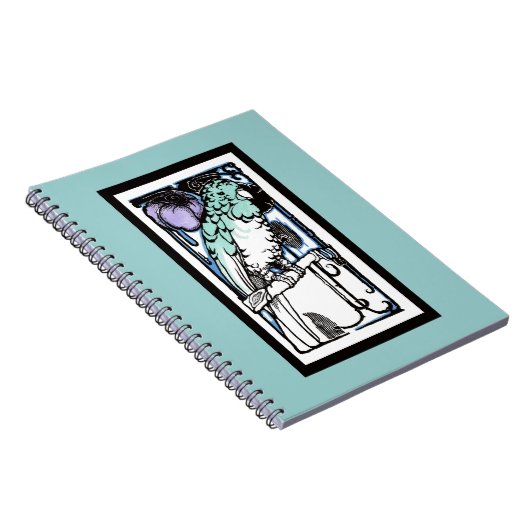 二十代からのオウム ノートブック (右側)