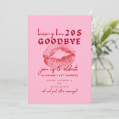 二十代に別れを告げる 招待状 (スタンド正面)