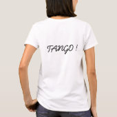 二十代のタンゴ Tシャツ (裏面)