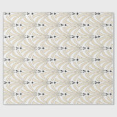 二十代ファンをとどろくアールデコの20年代 ラッピングペーパー (フラット)