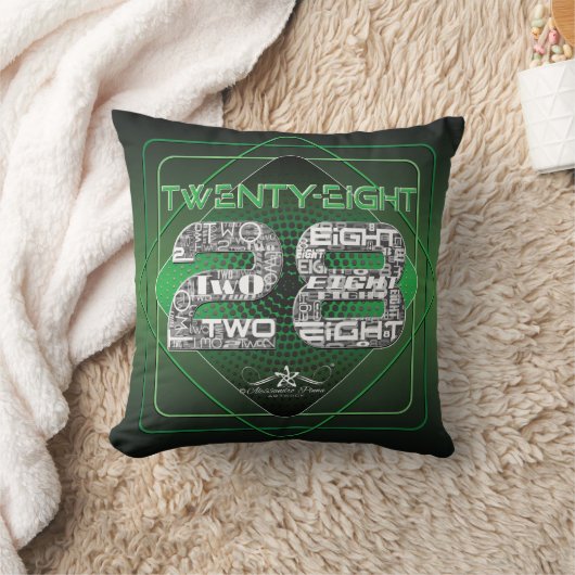 二十八二十八 クッション (ブランケット)