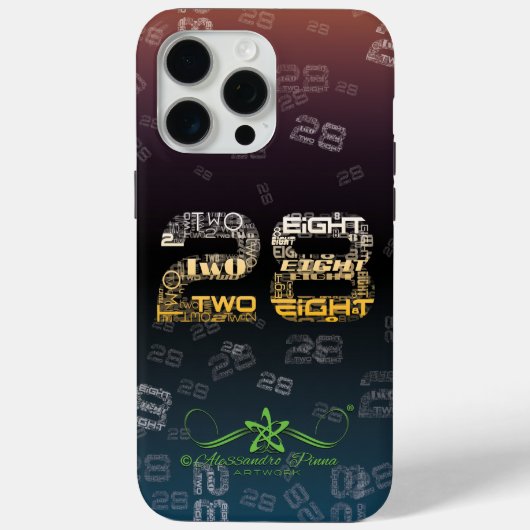 二十八二十八 Case-Mate iPhoneケース (裏面)