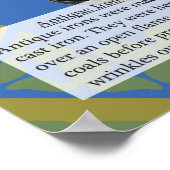 二十六鉄元素周期表 ポスター (角)