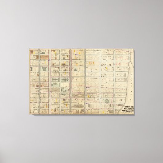 二十区 キャンバスプリント (正面)