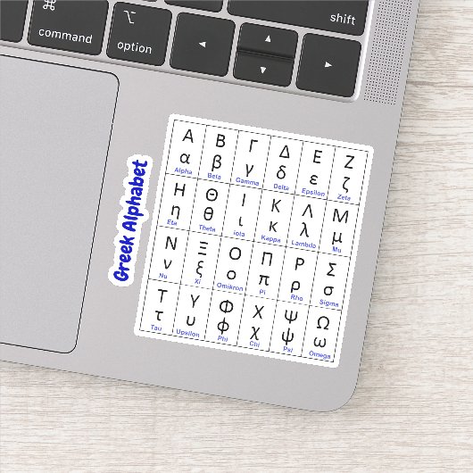 二十四ギリシャ文字 | ギリシャ文字 シール (詳細)