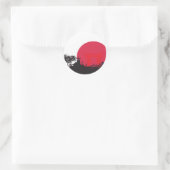 二十日本のライジングサン結婚ズ封筒用シール ラウンドシール (バッグ)