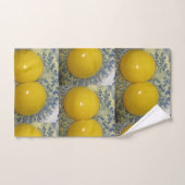 二卵黄チキン卵 バスタオルセット (ハンドタオル)