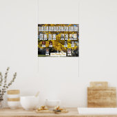 二家族秋季写真 |名前ポスター ポスター (キッチン)