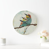 二小鳥時計 ラージ壁時計 (ホーム)