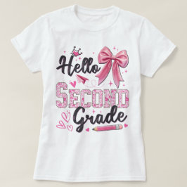 二年生の学校生活が始まるコアテットティシャツ Tシャツ