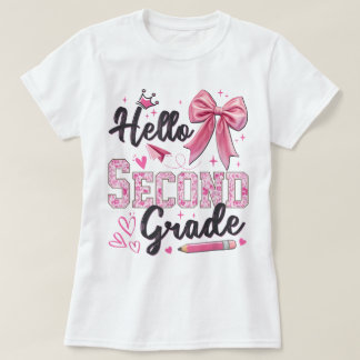 二年生の学校生活が始まるコアテットティシャツ Tシャツ