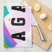 二度と キッチンタオル (四つ折り)