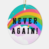 二度と セラミックオーナメント (左)