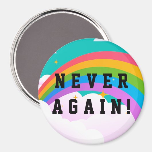 二度と マグネット (正面/裏面)