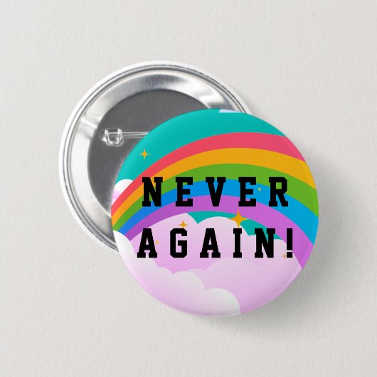 二度と 缶バッジ (正面&裏面)