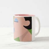 二度接吻されたマグ ツートーンマグカップ (正面右)