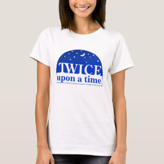 二度時間に Tシャツ