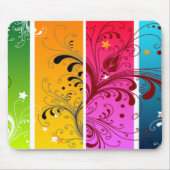 二度floraled マウスパッド (正面)