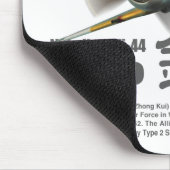 二式戦闘機"鍾馗『中島Ki-44』東条 マウスパッド (コーナー)