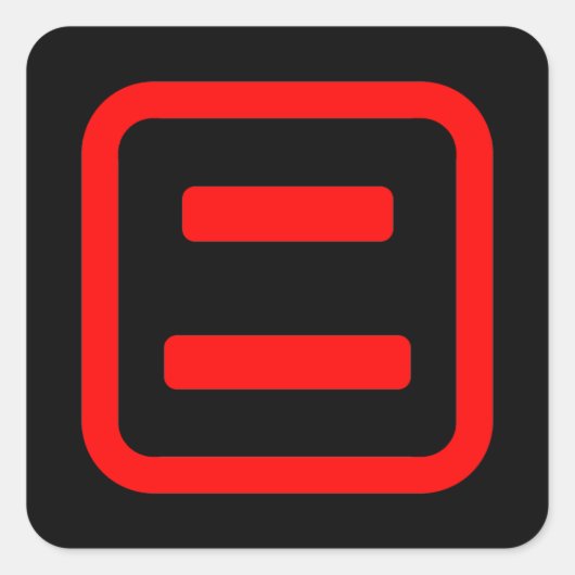 二日本の番二 【Ni】漢字 スクエアシール (正面)