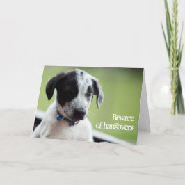 二日酔いに気を付ける カード