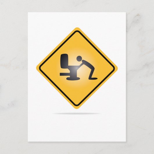 二日酔いはがき ポストカード (正面)