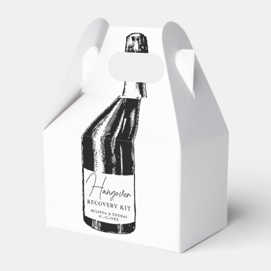 二日酔い回復キッ結婚トゲスト フェイバーボックス (正面サイド)