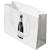 二日酔い回復キッ結婚トゲスト ラージペーパーバッグ (裏面アングル)